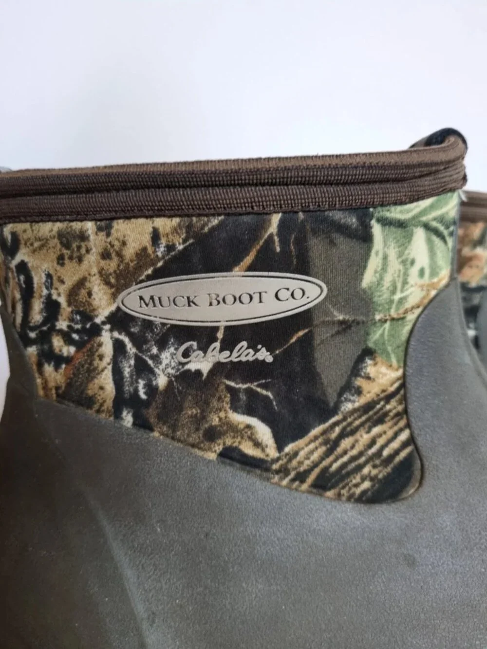 Cabelas Muck Boot Company Ankle Boots Women's Size 12 Waterproof Camo Shoes